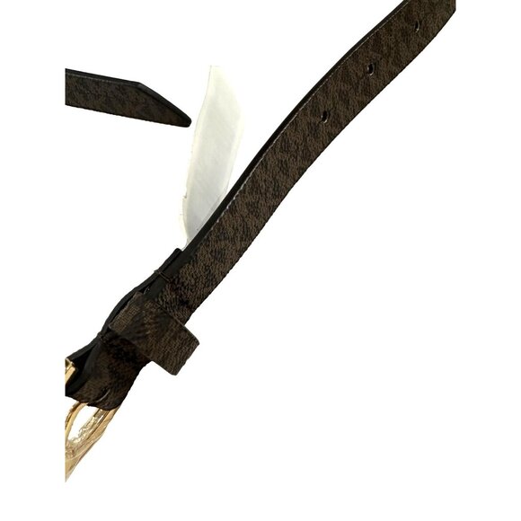 Michael Kors, Logo-Print Belt, Black, Medium (one belt) - Picture 2 of 4